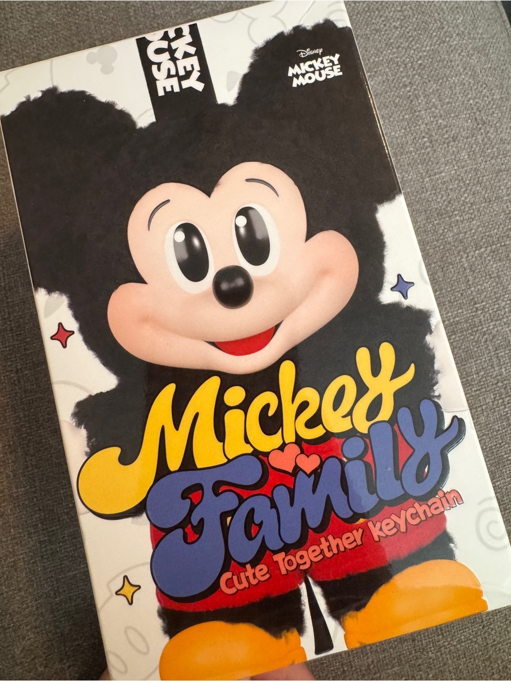 Pop Mart Mickey Family Cute Together Keychain Bag Charm - You Choose